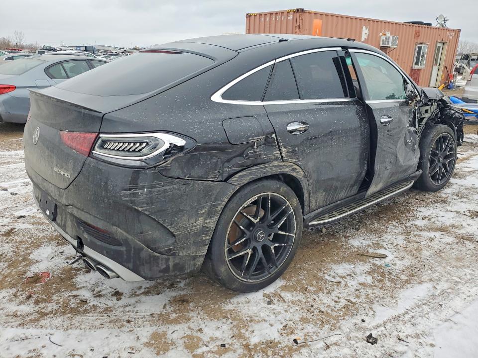 2021 Mercedes-benz Gle coupe VIN 4JGFD6BB7MA565275 COPART salvage auction — FRONT END, Id - Salvage Certificate Of Title, sold $36,250 on 2026-07-07 (photo 3)