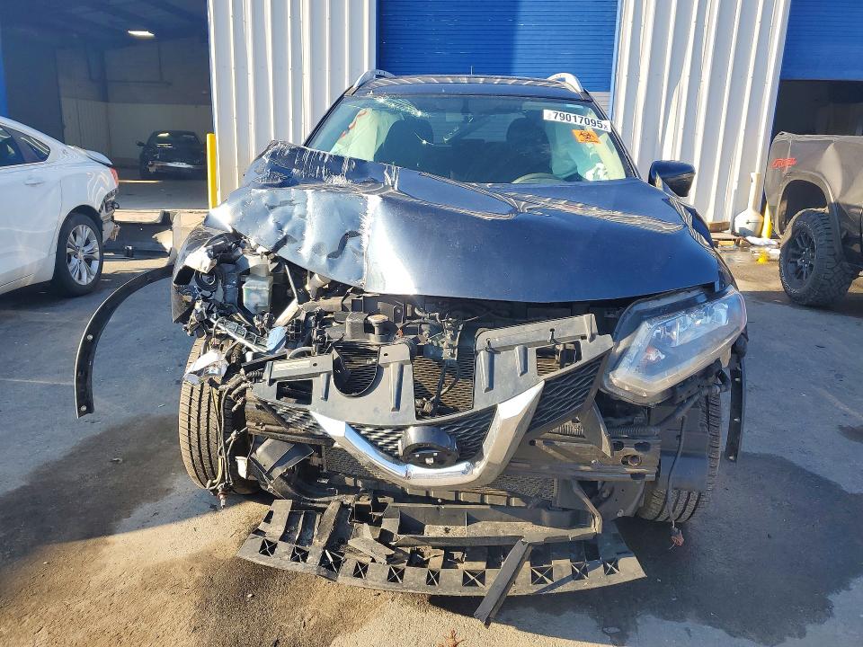 2016 Nissan Rogue VIN JN8AT2MV1GW148666 COPART salvage auction — FRONT END, Nj - Cert Of Title-Salvage, sold $425 on 2026-07-28 (photo 5)
