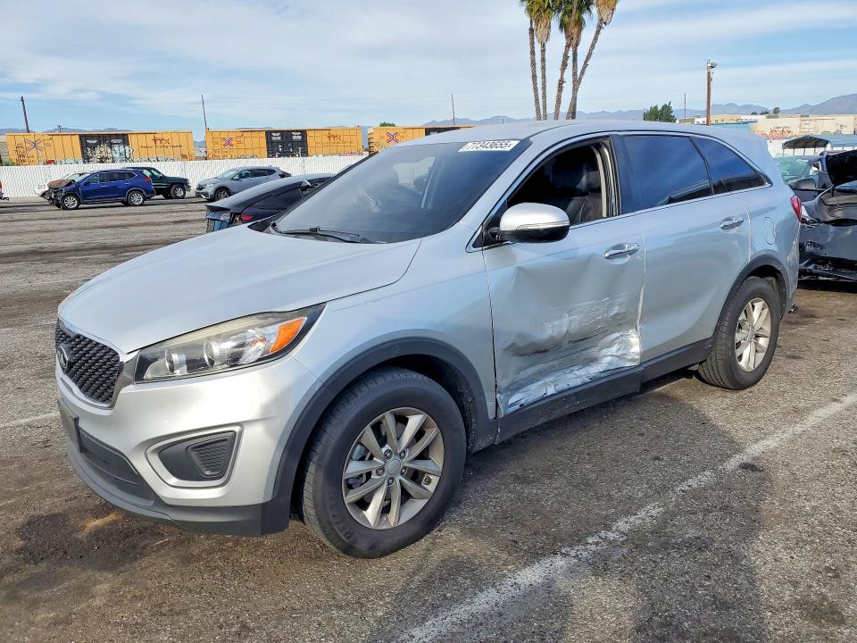 2016 Kia Sorento VIN 5XYPG4A35GG048883 COPART salvage auction — SIDE, Ca - Salvage Certificate, sold $2,100 on 2026-07-31 (photo 1)