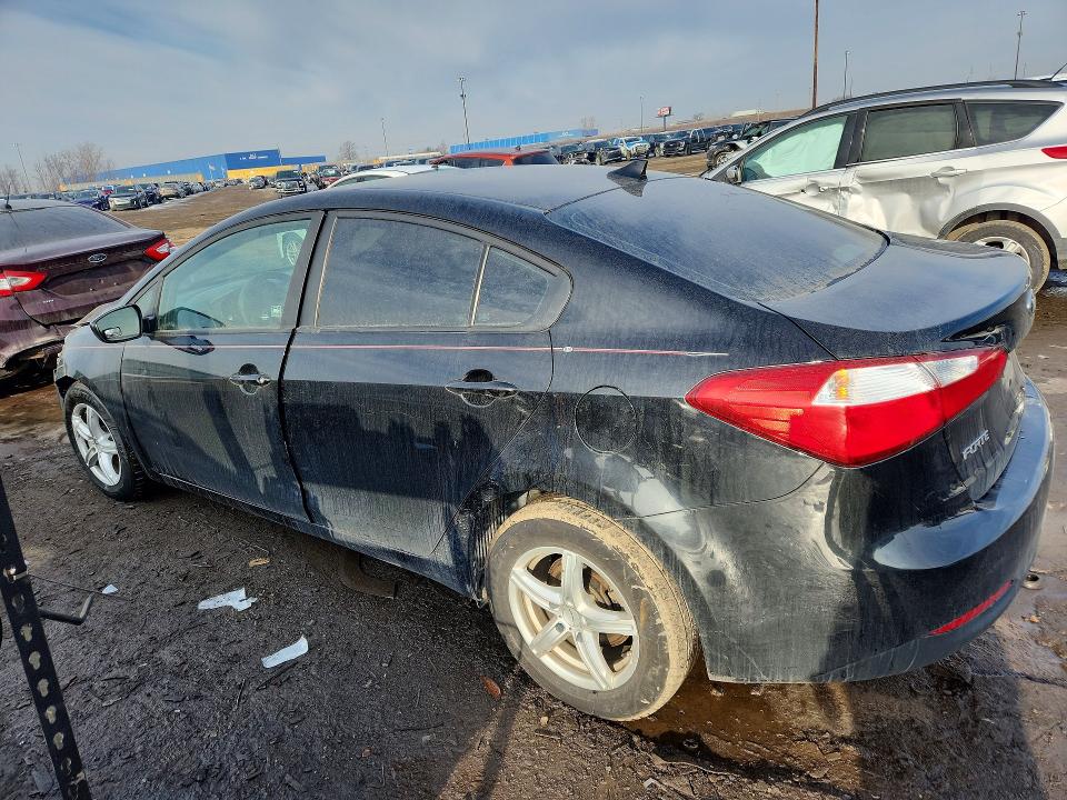 2016 Kia Forte VIN KNAFK4A6XG5618466 COPART salvage auction — FRONT END, MI - CERTIFICATE OF TITLE, sold $950 on 2026-07-24 (photo 2)