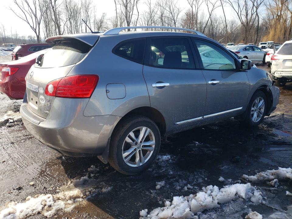 2015 Nissan Rogue VIN JN8AS5MV9FW253541 COPART salvage auction — FRONT END, Ct - Cert Of Title-Salvage, sold $825 on 2026-07-10 (photo 3)