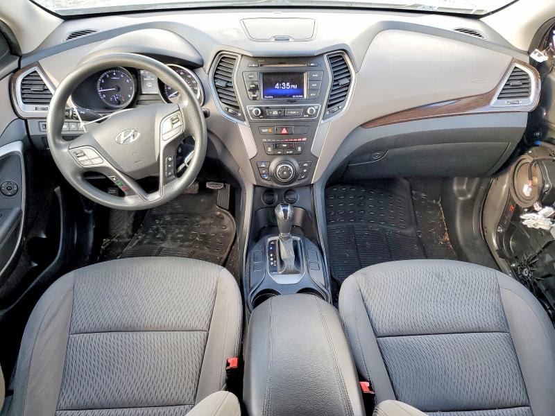2018 Hyundai Santa fe VIN 5XYZT3LB4JG567840 COPART salvage auction — FRONT END, Al - Cert Of Title-Salvage Title, sold $100 on 2026-07-16 (photo 8)