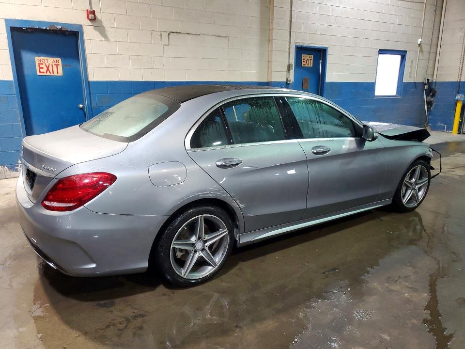 2015 Mercedes-benz VIN 55SWF6GB7FU017132 COPART salvage auction — FRONT END, Mi - Certificate Of Title, sold $5,500 on 2026-07-03 (photo 3)