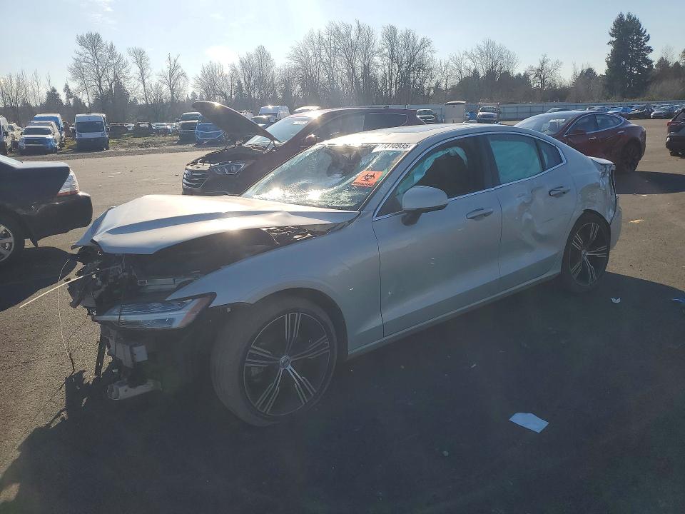 2019 Volvo S60 VIN 7JR102FL2KG016861 COPART salvage auction — FRONT END, Or - Certificate Of Title, sold $2,450 on 2026-07-22 (photo 1)