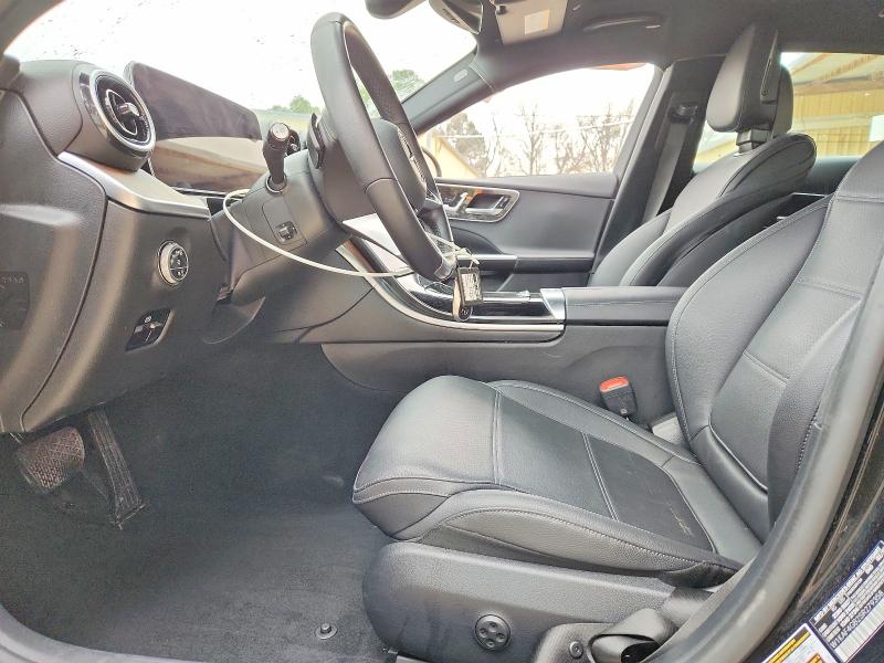 2025 Mercedes-benz C class VIN W1KAF4GB2SR279358 COPART salvage auction — SIDE, NC - CERTIFICATE OF TITLE, sold $18,300 on 2026-07-20 (photo 7)