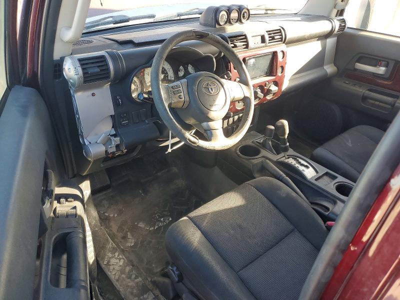 2007 Toyota Fj cruiser VIN JTEBU11FX70098708 COPART salvage auction — REAR END, FL - CERT OF TITLE SLVG REBUILDABLE, sold $3,300 on 2026-07-14 (photo 8)