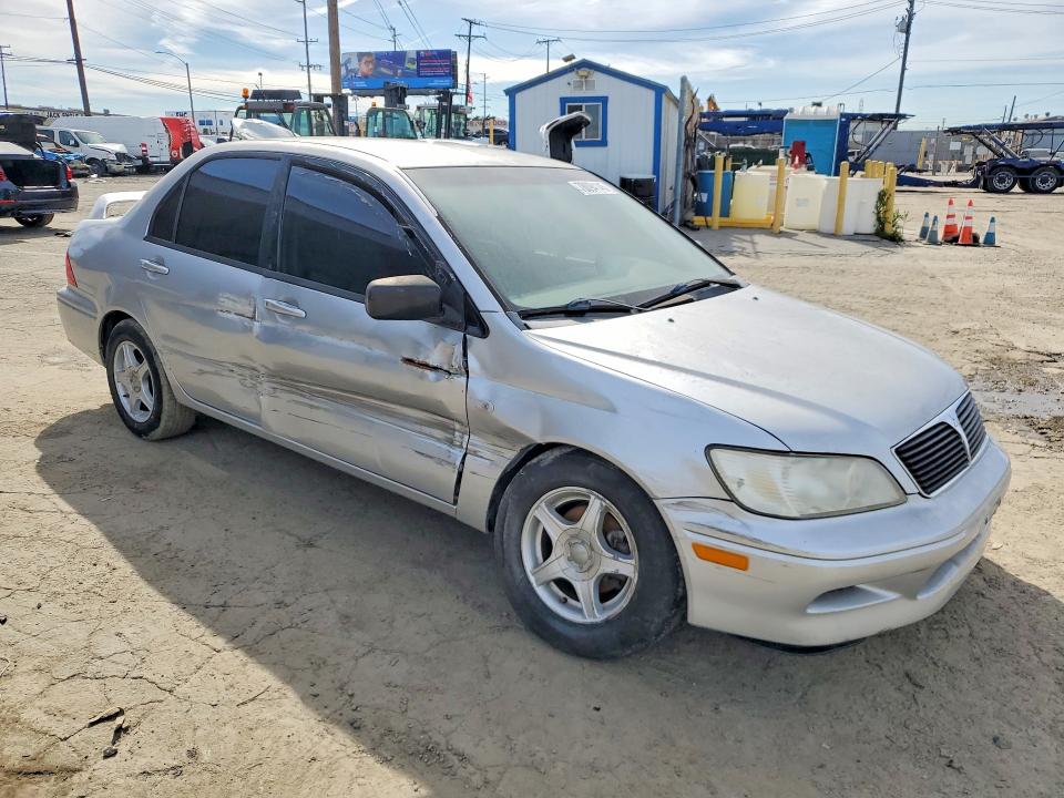 2002 Mitsubishi Lancer VIN JA3AJ26E82U083932 COPART salvage auction — SIDE, Ca - Salvage Certificate, sold $250 on 2026-07-02 (photo 4)