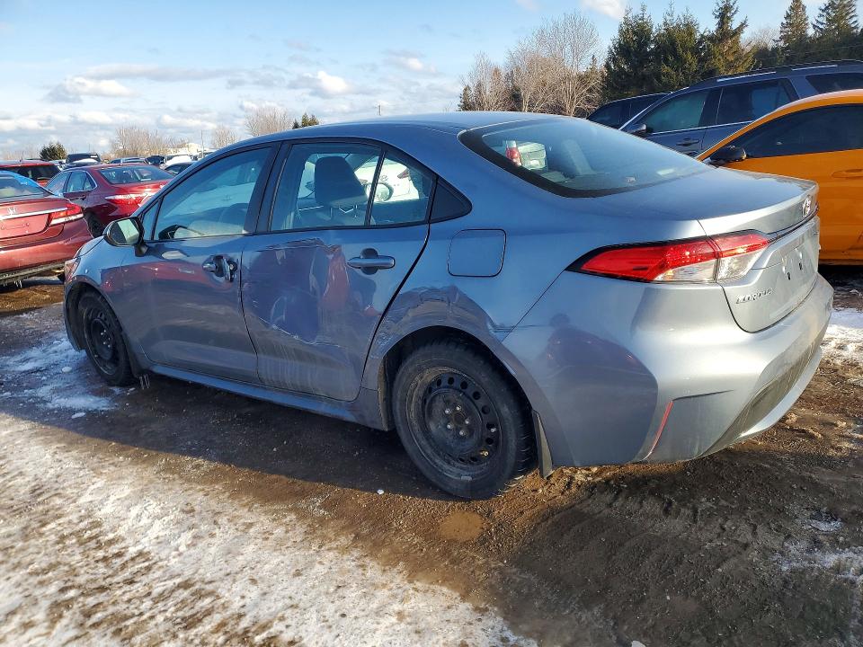 2020 Toyota Corolla VIN 5YFBPRBE3LP121956 COPART salvage auction — SIDE, Salvage Title, sold $5,800 on 2026-07-09 (photo 2)