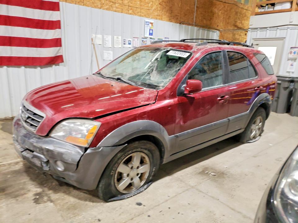 2007 Kia Sorento VIN KNDJC736775664829 COPART salvage auction — FRONT END, Ak - Certificate Of Vehicle Title, sold $20 on 2026-07-28 (photo 1)