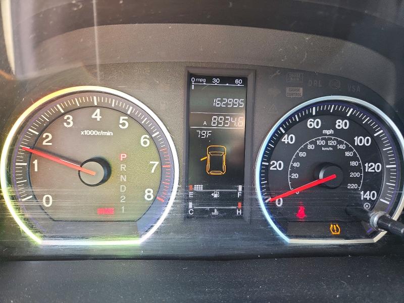 2008 Honda Cr-v VIN JHLRE48738C079033 COPART salvage auction — REAR END, TX - SALVAGE VEHICLE TITLE, sold $750 on 2026-07-21 (photo 9)