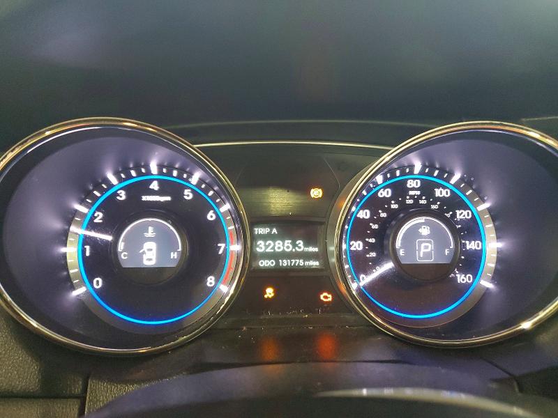 2013 Hyundai Sonata VIN 5NPEC4AC0DH671402 COPART salvage auction — FRONT END, Il - Salvage Certificate, sold $725 on 2026-07-17 (photo 9)