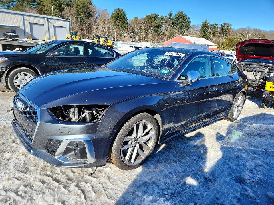2020 Audi Rs5 VIN WAUB4CF58LA013642 COPART salvage auction — FRONT END, Nh - Cert Of Title-Salvage, sold $17,500 on 2026-07-20 (photo 1)