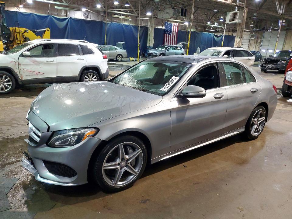 2015 Mercedes-benz VIN 55SWF6GB7FU017132 COPART salvage auction — FRONT END, Mi - Certificate Of Title, sold $5,500 on 2026-07-03 (photo 1)