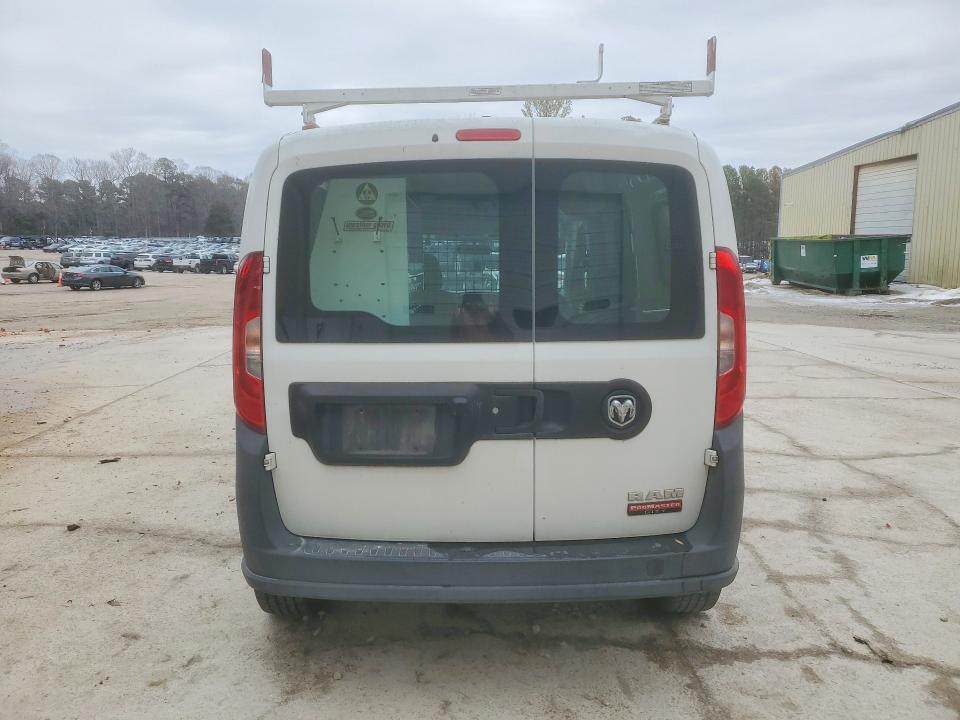 2017 Ram Promaster city VIN ZFBERFAB9H6D36730 COPART salvage auction — MINOR DENT/SCRATCHES, ID - SALVAGE CERTIFICATE OF TITLE, sold $1,900 on 2026-08-14 (photo 6)