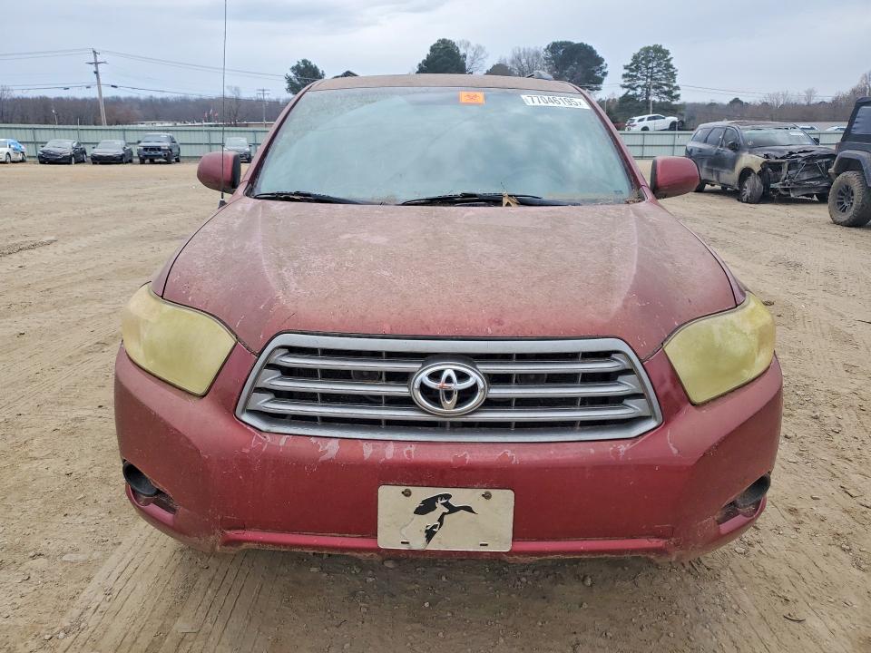 2008 Toyota Highlander VIN JTEDS41A382060778 COPART salvage auction — MINOR DENT/SCRATCHES, Fl - Certificate Of Title, sold $1,800 on 2026-07-19 (photo 5)