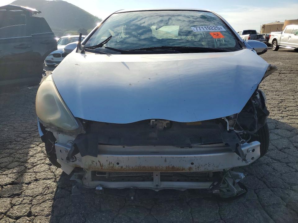 2015 Toyota Prius VIN JTDKDTB33F1575699 COPART salvage auction — FRONT END, Ca - Salvage Certificate, sold $300 on 2026-07-16 (photo 5)
