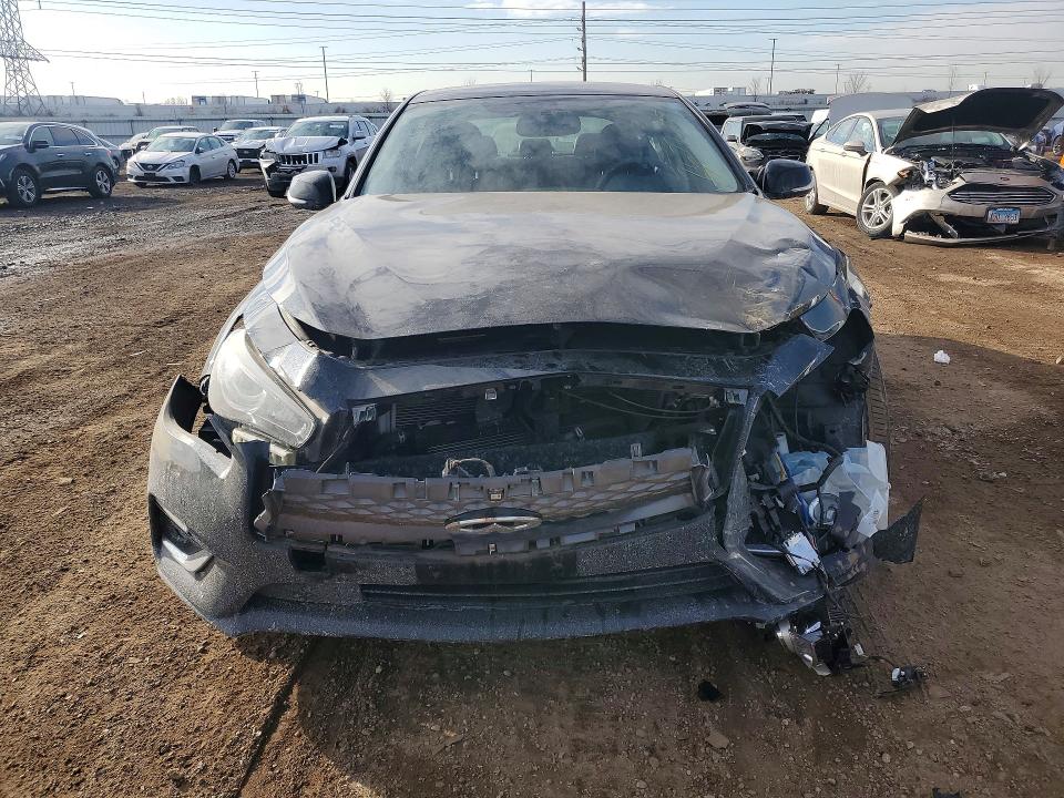 2020 Infiniti Q50 VIN JN1EV7AR1LM250831 COPART salvage auction — FRONT END, Il - Salvage Certificate, sold $4,500 on 2026-07-30 (photo 5)