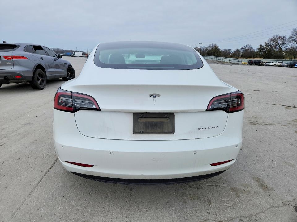 2021 Tesla Model 3 VIN 5YJ3E1EB5MF066176 COPART salvage auction — FRONT END, Tn - Salvage Certificate, sold $6,500 on 2026-08-03 (photo 6)