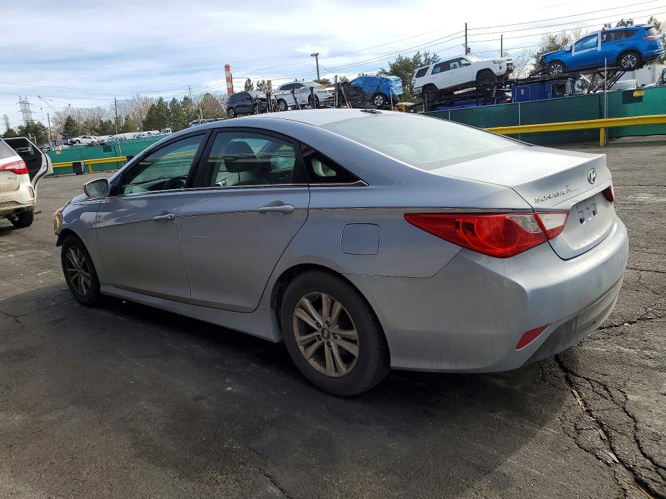2014 Hyundai Sonata VIN 5NPEB4ACXEH922768 COPART salvage auction — FRONT END, Wv - Salvage Certificate, sold $425 on 2026-07-14 (photo 2)