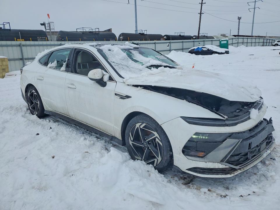 2024 Hyundai Sonata VIN KMHL14JA4RA362036 COPART salvage auction — FRONT END, Oh - Cert Of Title-Salvage, sold $6,700 on 2026-07-07 (photo 4)