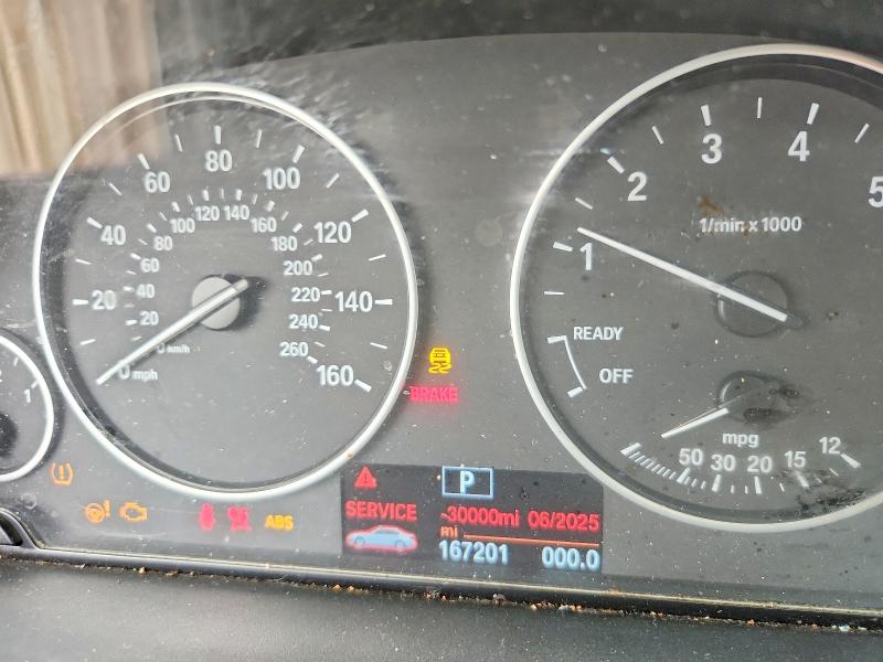 2014 BMW 3er VIN WBA3B1C5XEP680277 COPART salvage auction — ALL OVER, La - Cert Of Title-Salvage, sold $300 on 2026-07-31 (photo 9)