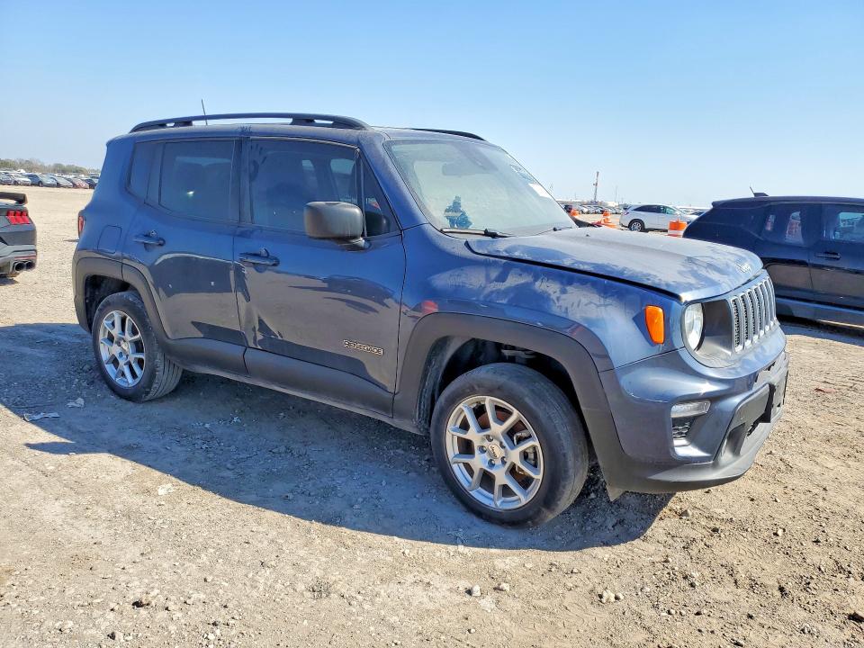 2022 Jeep Renegade VIN ZACNJDB14NPN80724 COPART salvage auction — FRONT END, Tx - Certificate Of Title, sold $3,250 on 2026-08-17 (photo 4)