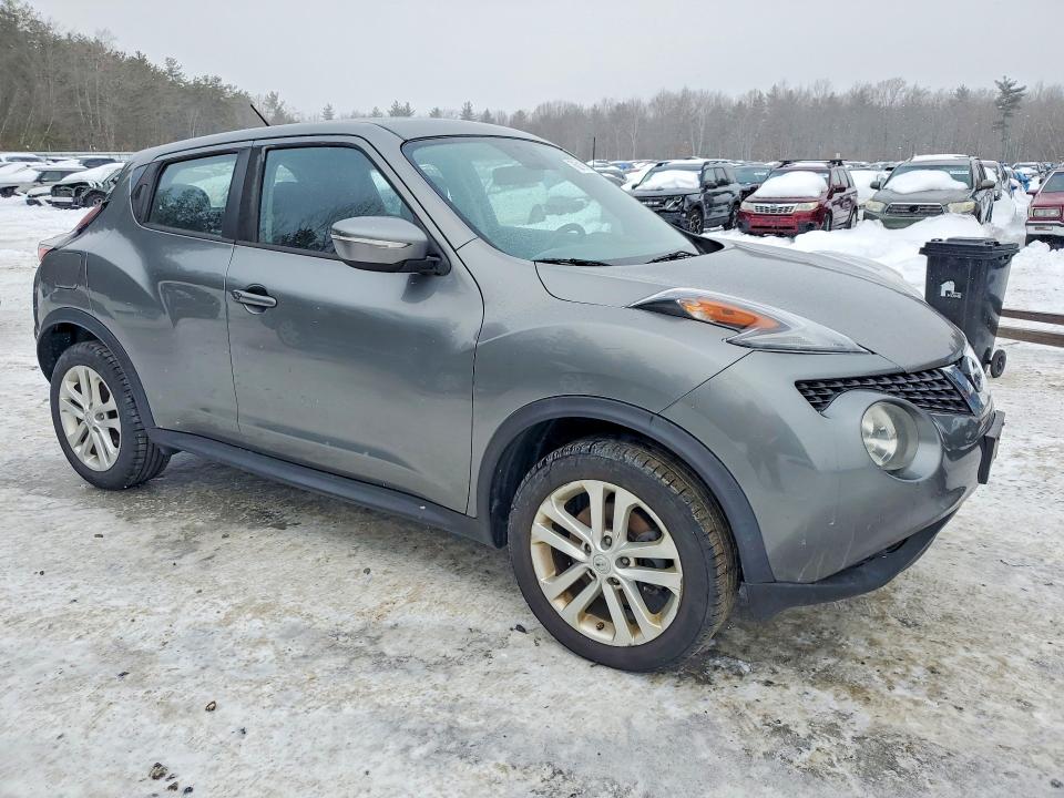 2016 Nissan Juke VIN JN8AF5MR4GT606228 COPART salvage auction — MECHANICAL, Tx - Salvage Vehicle Title, sold $300 on 2026-07-09 (photo 4)