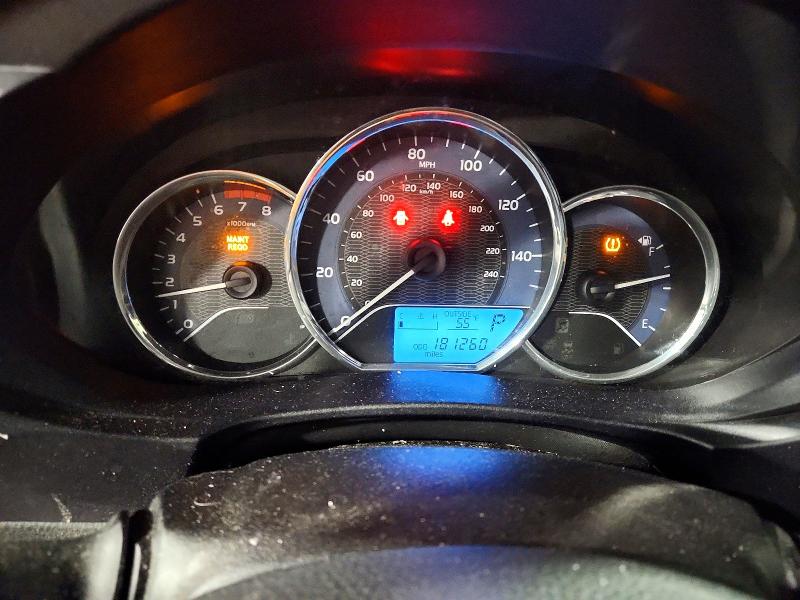 2014 Toyota Corolla VIN 5YFBURHE0EP158515 COPART salvage auction — FRONT END, Mn - Cert Of Title-Prior Salvage, sold $1,950 on 2026-07-09 (photo 9)