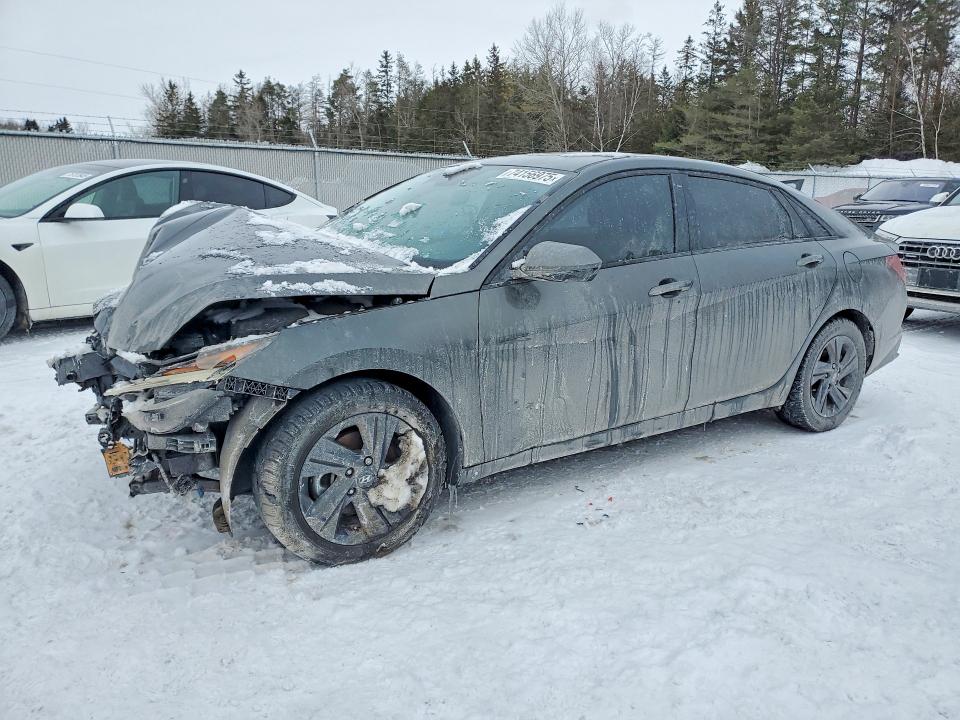 2023 Hyundai Elantra VIN KMHLM4AG9PU607971 COPART salvage auction — FRONT END, On - Permit Salvage, sold $2,700 on 2026-07-02 (photo 1)