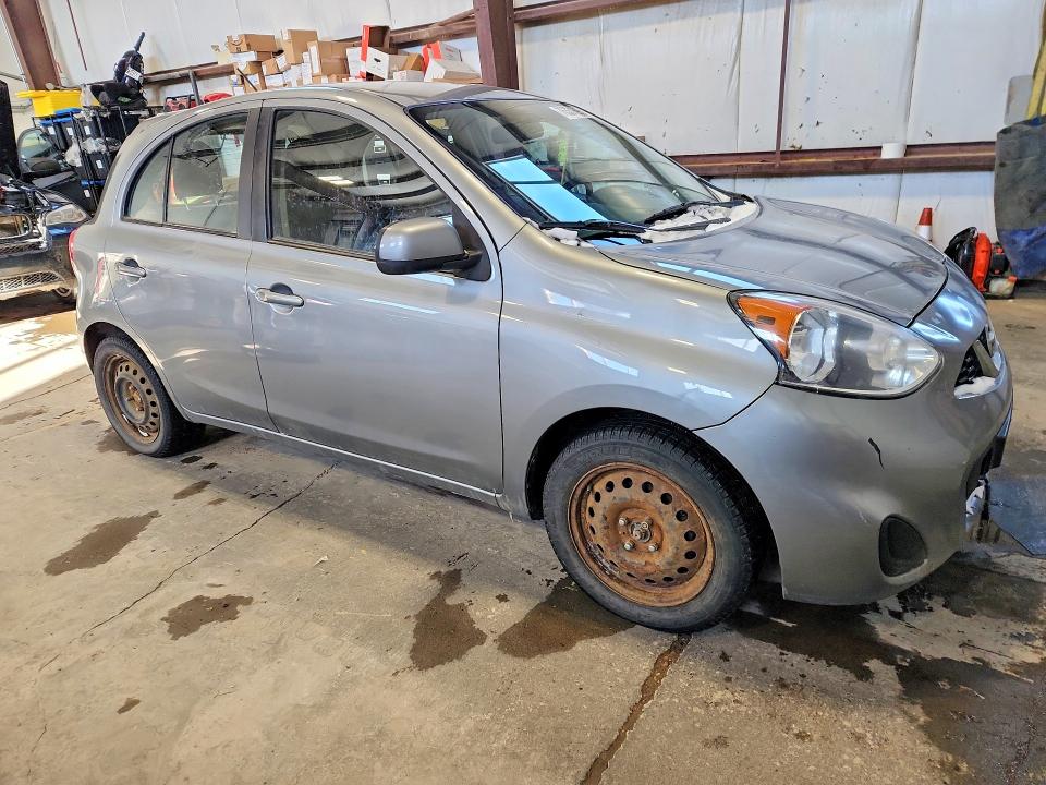 2015 Nissan Micra VIN 3N1CK3CP2FL225391 COPART salvage auction — REAR END, Ab - Bos - Salvage, sold $550 on 2026-07-02 (photo 4)