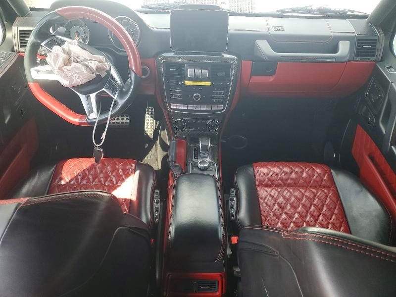 2018 Mercedes-benz G-klasse VIN WDCYC7DHXJX287983 COPART salvage auction — Front End, LA - CERT OF TITLE-SALVAGE, sold $29,250 on 2026-05-19 (photo 8)