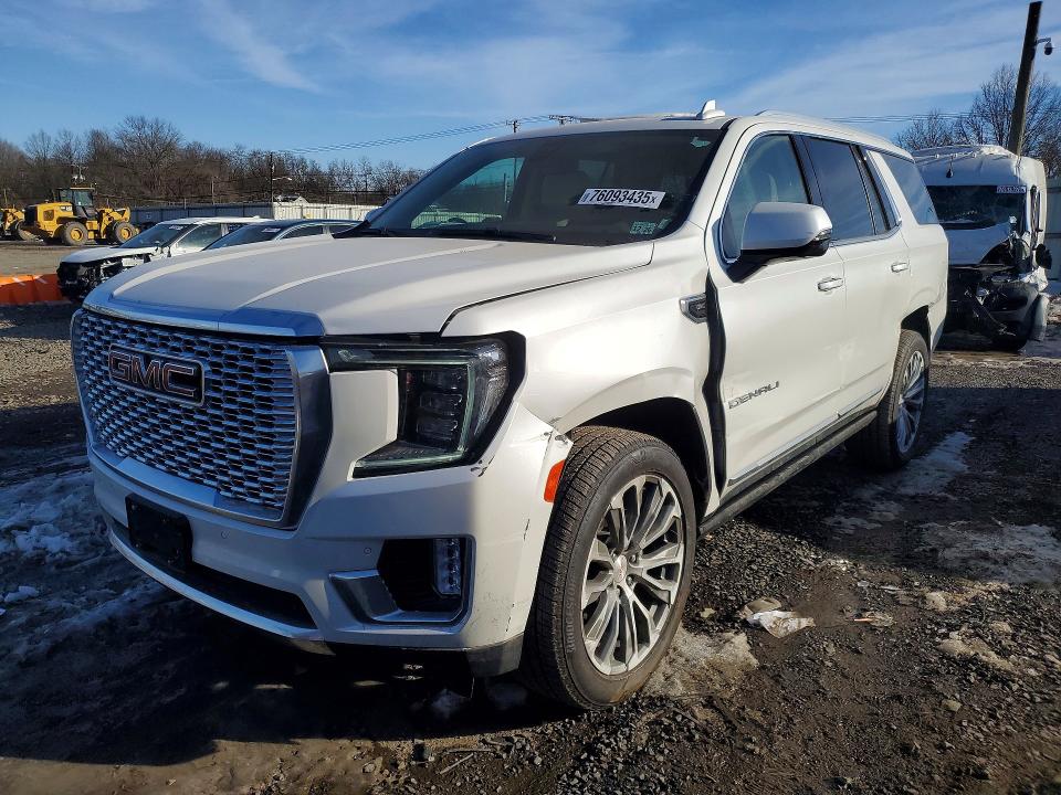 2022 Gmc Yukon VIN 1GKS2DKL6NR143351 COPART salvage auction — FRONT END, Nj - Cert Of Title-Salvage, sold $17,000 on 2026-07-31 (photo 1)