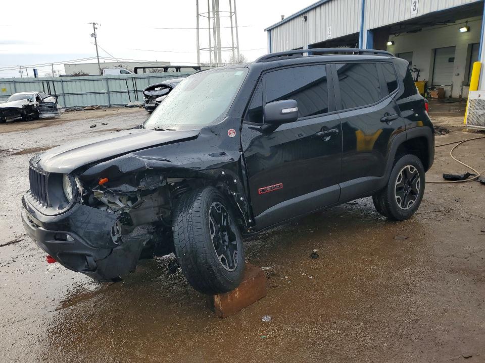 2016 Jeep Renegade VIN ZACCJBCT7GPD28614 COPART salvage auction — FRONT END, Il - Salvage Certificate, sold $1,100 on 2026-07-15 (photo 1)
