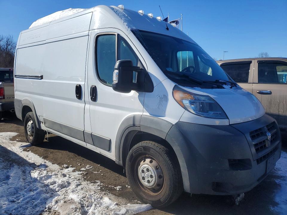 2018 Ram Promaster 2500 VIN 3C6TRVCG0JE113200 COPART salvage auction — MECHANICAL, Ma - Certificate Of Title, sold $2,350 on 2026-08-13 (photo 4)
