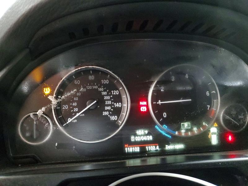 2018 BMW X5 VIN 5UXKR0C59J0X85611 COPART salvage auction — UNDERCARRIAGE, Il - Salvage Certificate, sold $4,500 on 2026-07-14 (photo 9)