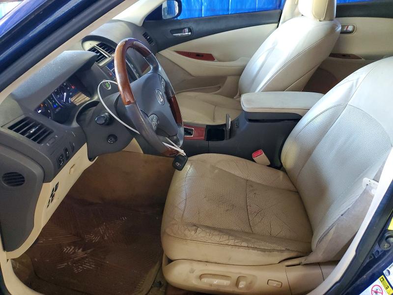 2012 Lexus ES VIN JTHBK1EG5C2486990 COPART salvage auction — FRONT END, Salvage Title, sold $1,350 on 2026-07-13 (photo 7)