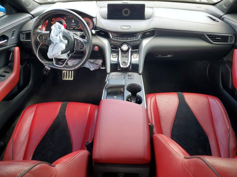 2023 Acura Tlx VIN 19UUB6F52PA001738 COPART salvage auction — FRONT END, Salvage Title, sold $7,200 on 2026-07-22 (photo 8)