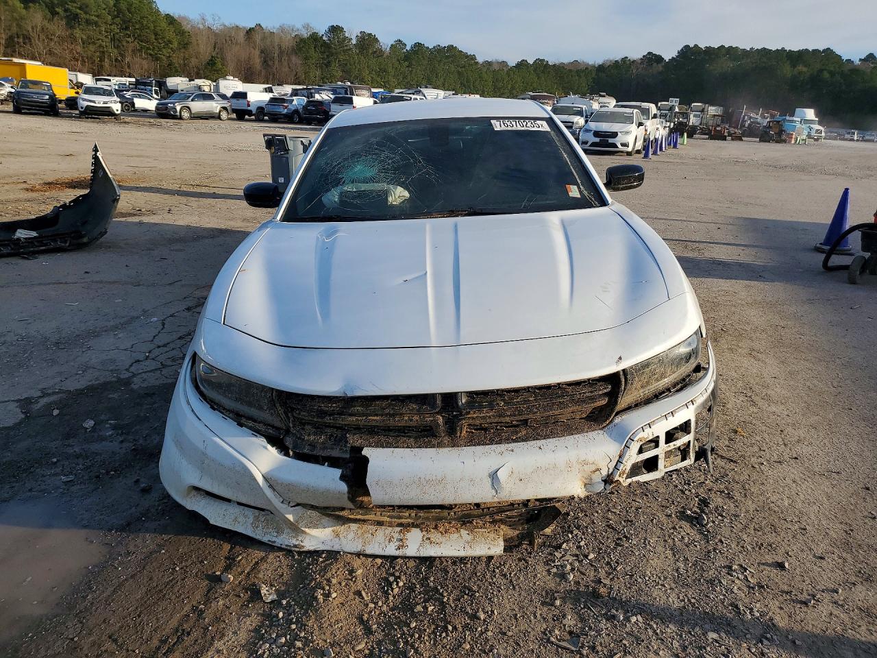 2023 Dodge Charger VIN 2C3CDXBG7PH659465 COPART salvage auction — Front End, MS - CERT OF TITLE-SALVAGED, sold $1,800 on 2026-07-06 (photo 5)