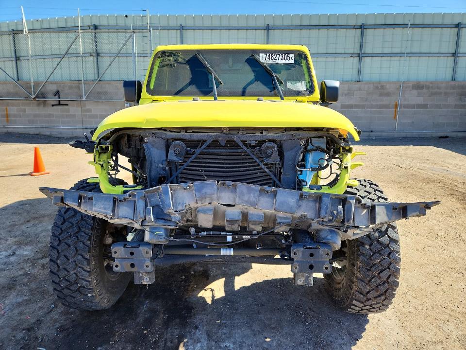2022 Jeep Wrangler / VIN 1C4GJXAGXNW231413 COPART salvage auction — FRONT END, Nm - Cert Of Title-Salvage, sold $10,700 on 2026-07-30 (photo 5)