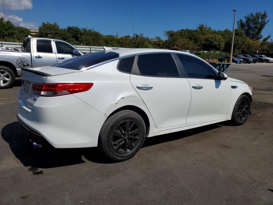 2016 Kia Optima VIN 5XXGT4L10GG104997 COPART salvage auction — FRONT END, Fl - Certificate Of Destruction, sold $800 on 2026-07-06 (photo 3)