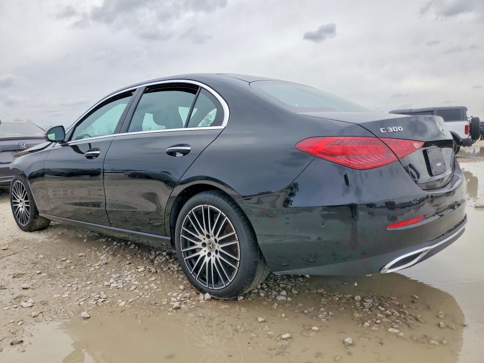 2024 Mercedes-benz C class VIN W1KAF4GB4RR175142 COPART salvage auction — FRONT END, Tx - Salvage Vehicle Title, sold $3,700 on 2026-07-24 (photo 2)