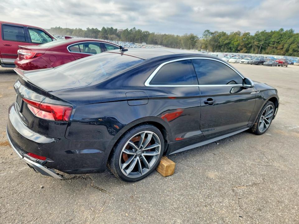 2018 Audi S5 VIN WAUP4AF57JA032447 COPART salvage auction — MINOR DENT/SCRATCHES, Al - Certificate Of Title (P), sold $8,900 on 2026-07-28 (photo 3)