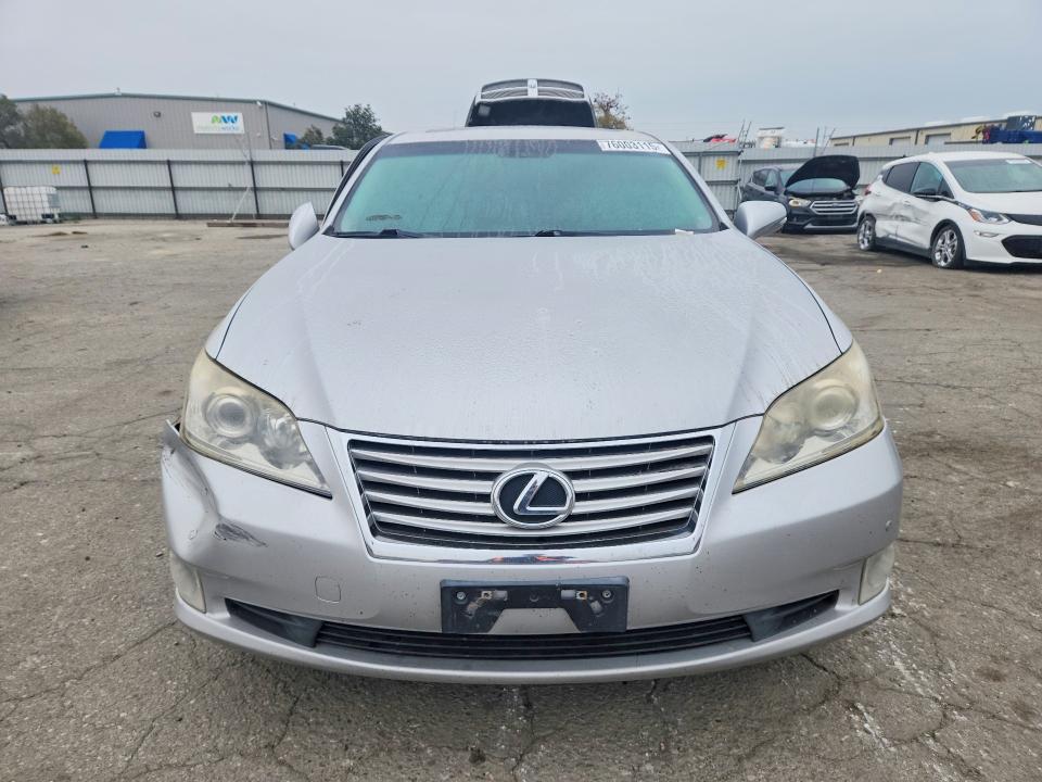 2011 Lexus ES VIN JTHBK1EGXB2433202 COPART salvage auction — SIDE, Ca - Salvage Certificate, sold $1,800 on 2026-07-31 (photo 5)
