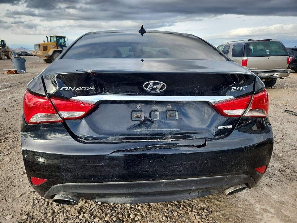 2014 Hyundai Sonata VIN 5NPEC4AB1EH815256 COPART salvage auction — REAR END, Ut - Salvage Certificate, sold $1,100 on 2026-07-10 (photo 6)