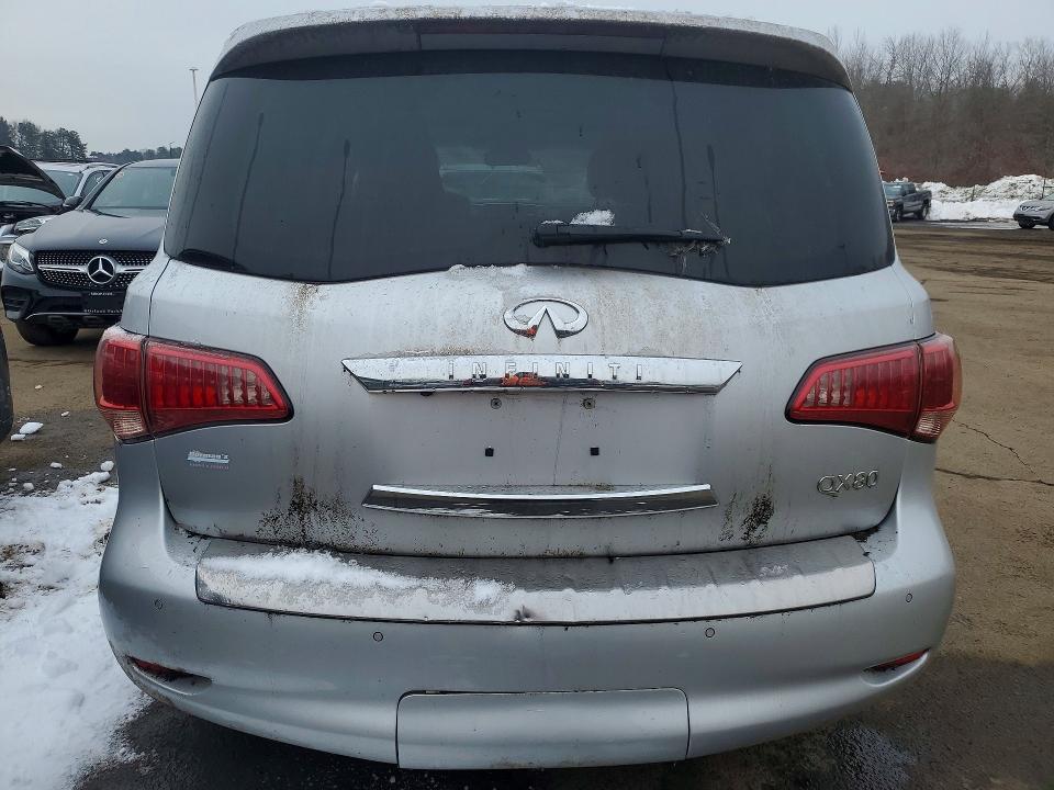 2015 Infiniti Qx80 VIN JN8AZ2NE3F9083118 COPART salvage auction — FRONT END, Ri - Certificate Of Title, sold $4,900 on 2026-07-30 (photo 6)
