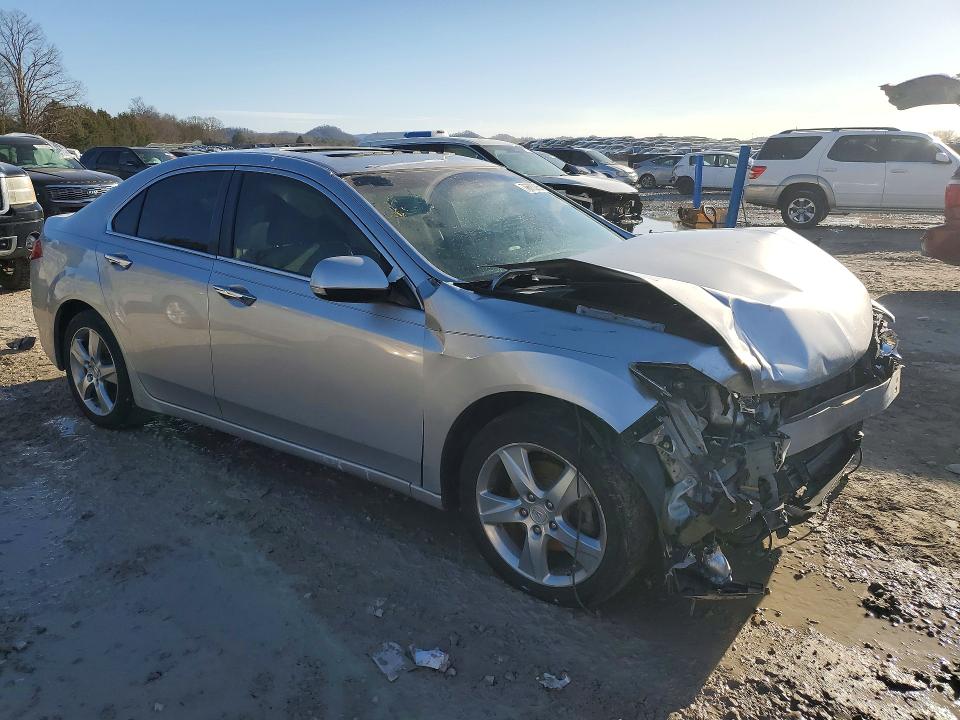 2013 Acura Tsx VIN JH4CU2F44DC011321 COPART salvage auction — FRONT END, Tn - Salvage Certificate, sold $650 on 2026-07-21 (photo 4)