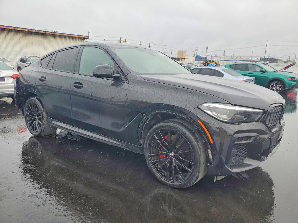 2023 BMW X6 VIN 5UXCY6C00P9N92430 COPART salvage auction — REAR END, Ca - Salvage Certificate, sold $30,500 on 2026-07-15 (photo 4)