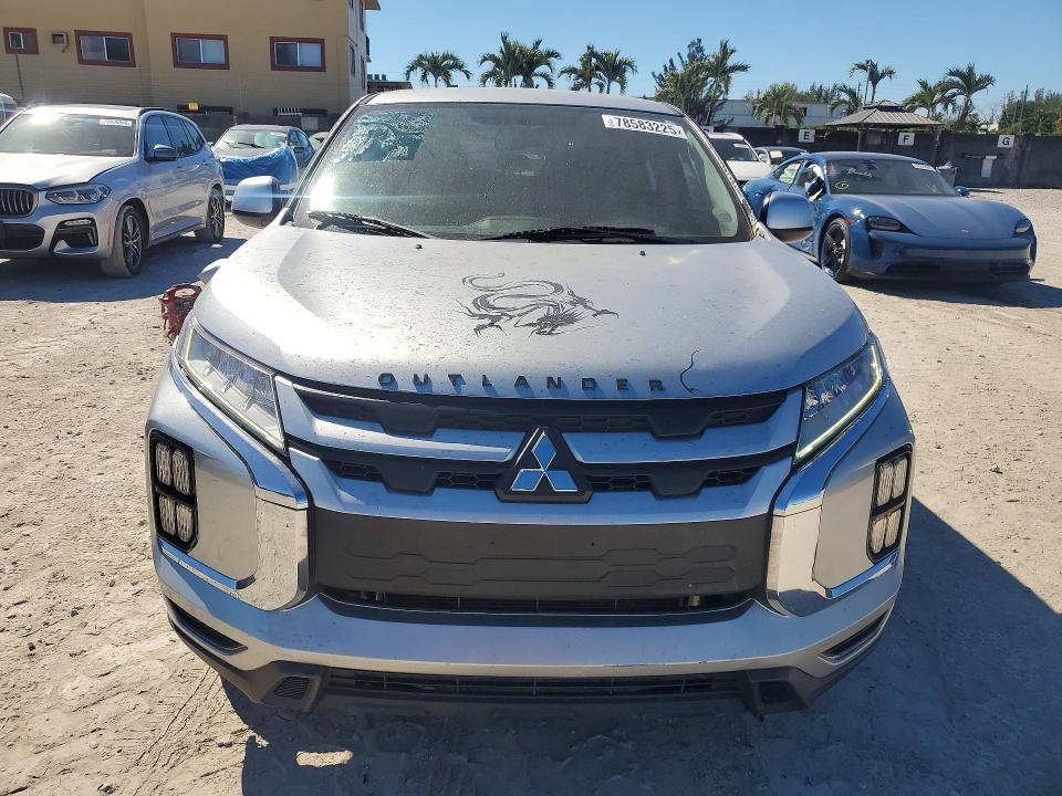 2020 Mitsubishi Outlander sport VIN JA4AP3AU0LU005967 COPART salvage auction — REAR END, FL - CERT OF TITLE SLVG REBUILDABLE, sold $1,500 on 2026-07-21 (photo 5)