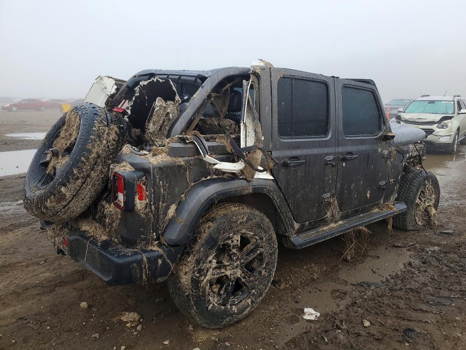 2021 Jeep Wrangler / VIN 1C4HJXEG4MW507663 COPART salvage auction — REAR END, La - Cert Of Title-Salvage, sold $3,950 on 2026-07-02 (photo 3)