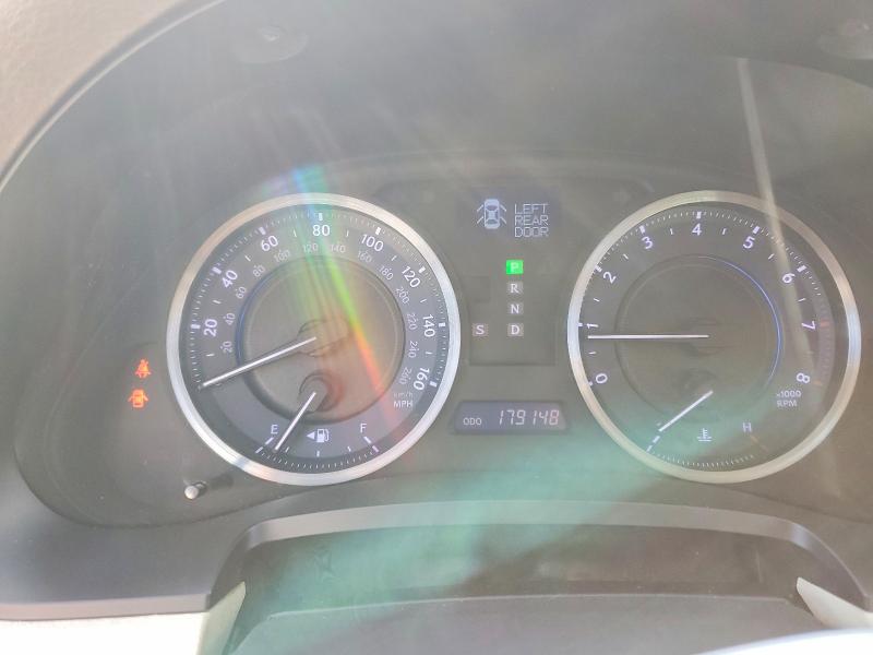 2012 Lexus Is VIN JTHCF5C21C5059490 COPART salvage auction — FRONT END, In - Certificate Of Title (P), sold $2,150 on 2026-07-02 (photo 9)